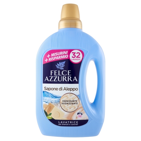Felce Azzurra Sapone di Aleppo Lavatrice per bianchi e colorati 1,595 L